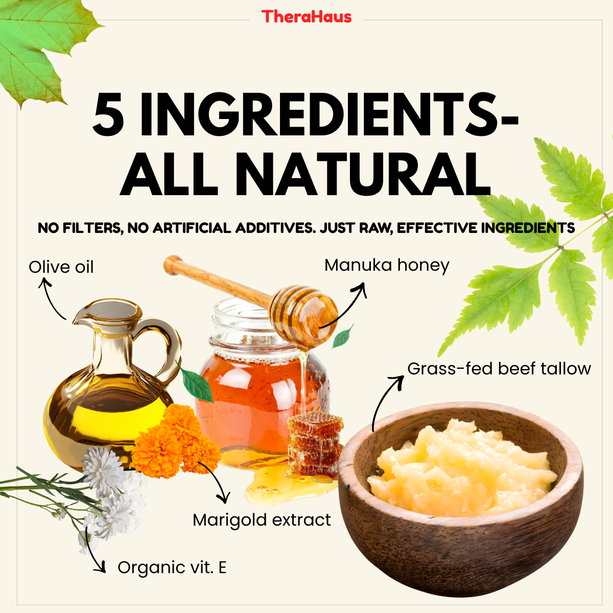 Whipped Tallow and Manuka Honey Moisturizer