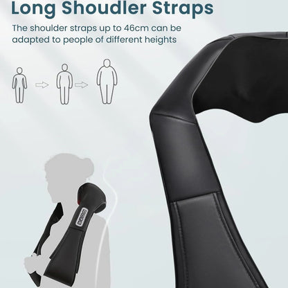 Heated Shiatsu Neck and Shoulder Massager