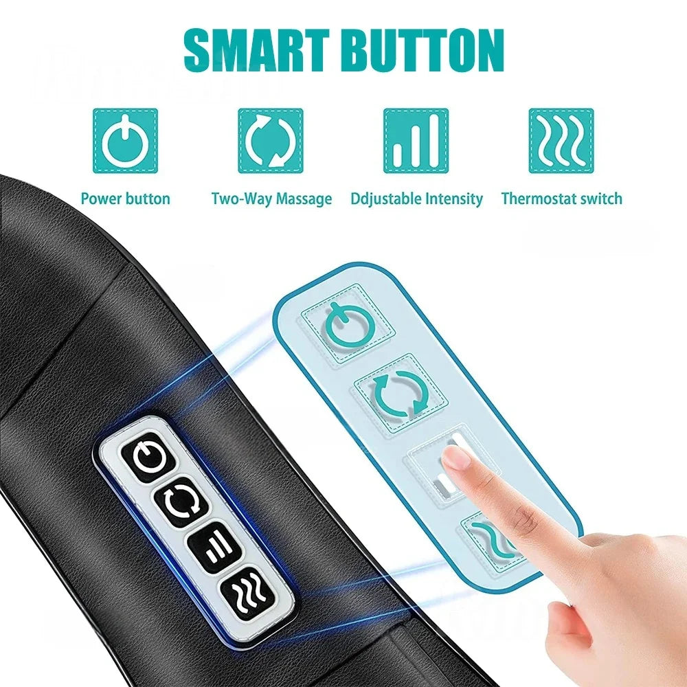 Heated Shiatsu Neck and Shoulder Massager